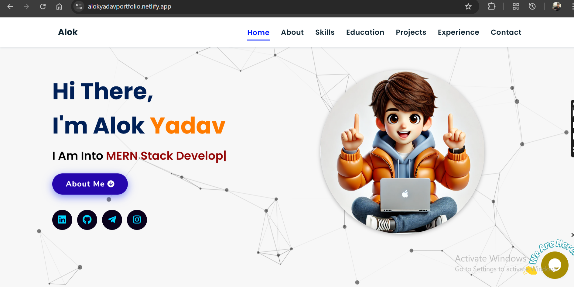 Alok Portfolio Website